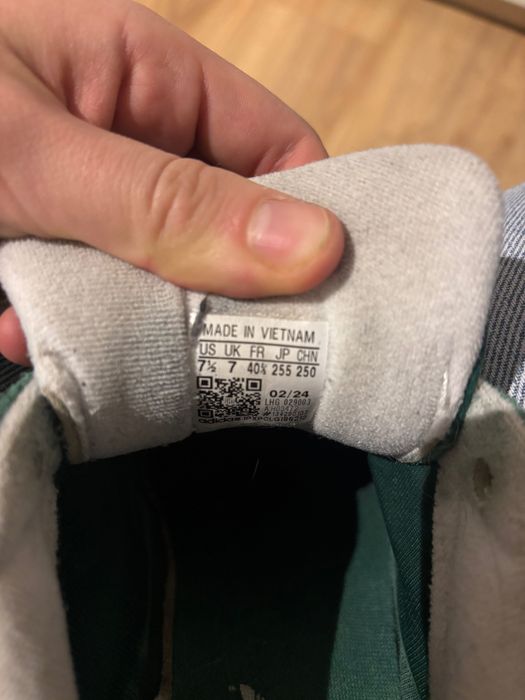 Tênis Adidas verde tamanho 40