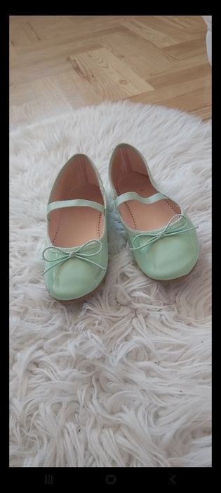 Baleriny baletki h&m  31/32  kokardką