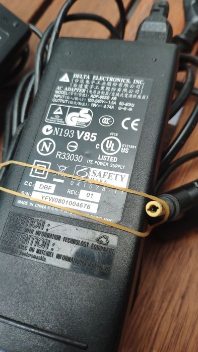 Transformador para PC portátil adaptador fonte alimentação carregador