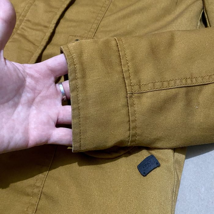 Парка демісезонна жіноча пісочна ONLY  розмір S