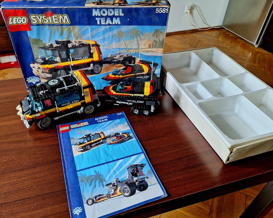 4 zestawy Lego Model Team