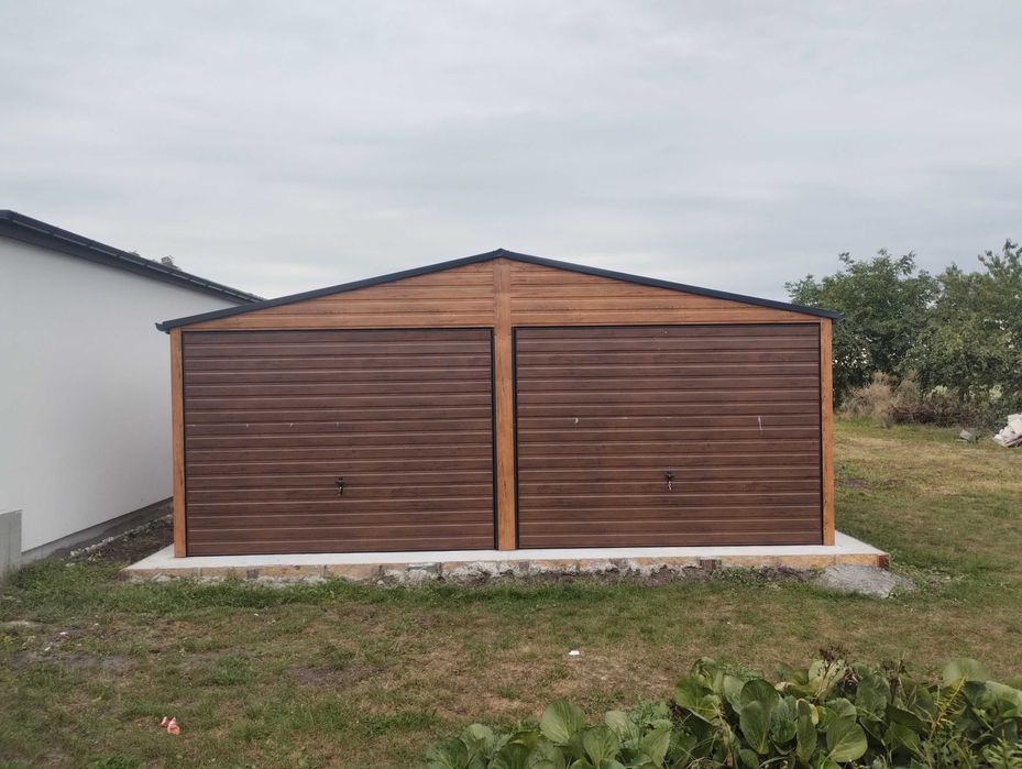 garaż 7x5 drewnopodobny, 7x6, 4x6, blaszaki, wiaty, hale