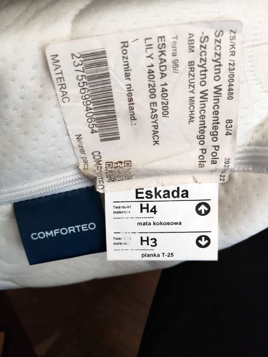 Materac sprężynowy Comforteo