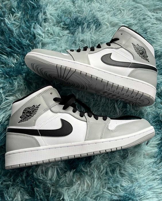 szare jordany•1 sneakersy nike air jordan 1 grey shoes popular R.38