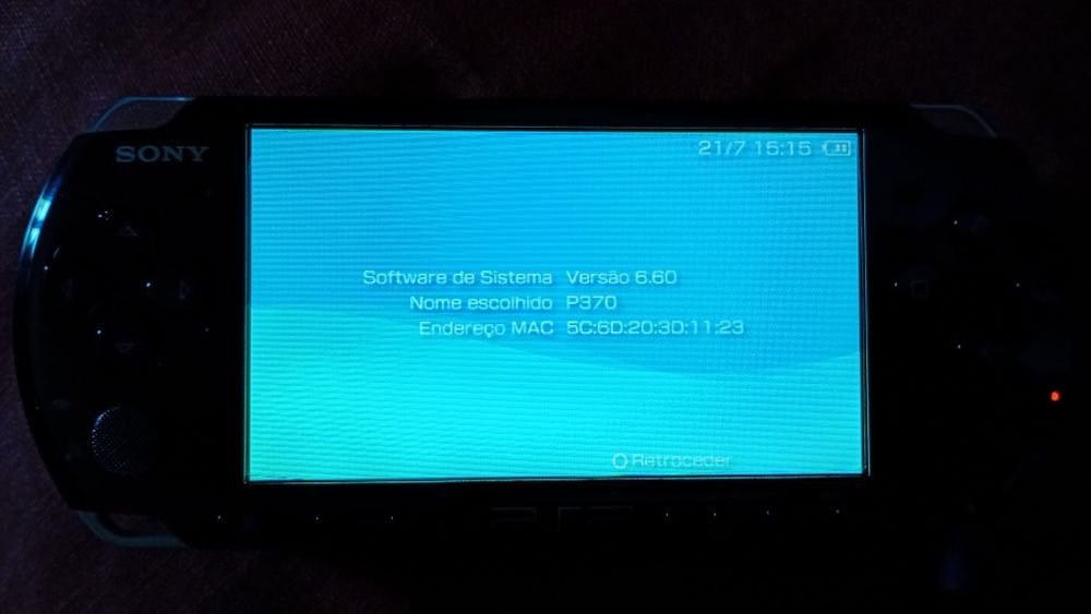 PSP Sony (cartão 6G+8Jogos+acessórios)