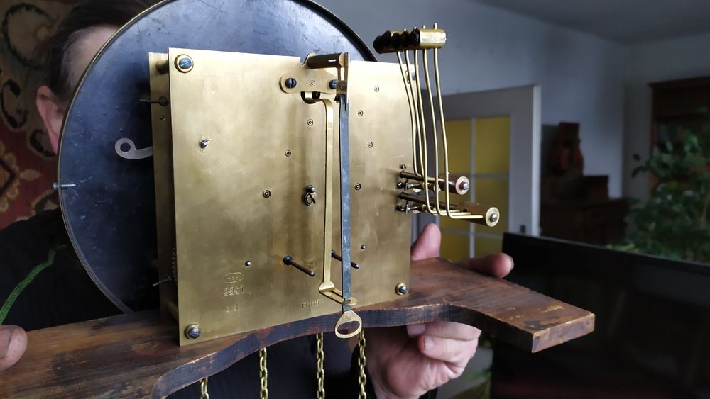 Zegar stary stojący