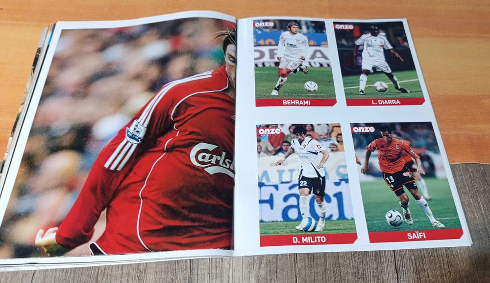 Onze Mondial Euro 2008 e Champions Ligue 2007 + 2 Posters + 8 Fichas