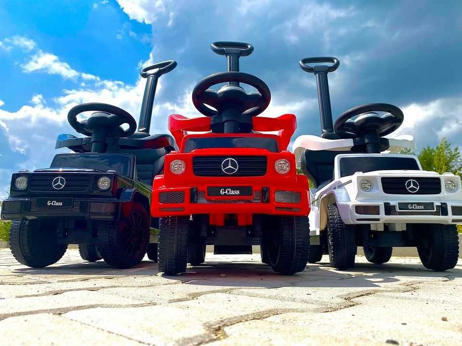 BAWIBUS.PL Autko na akumulator JEŹDZIK MERCEDES G63 pchacz dla dzieci