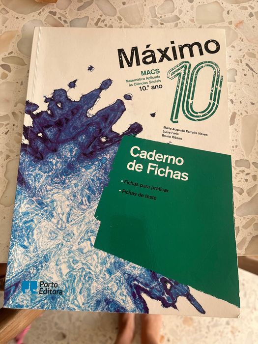 Máximo 10 MACS 10 ano caderno de fichas
