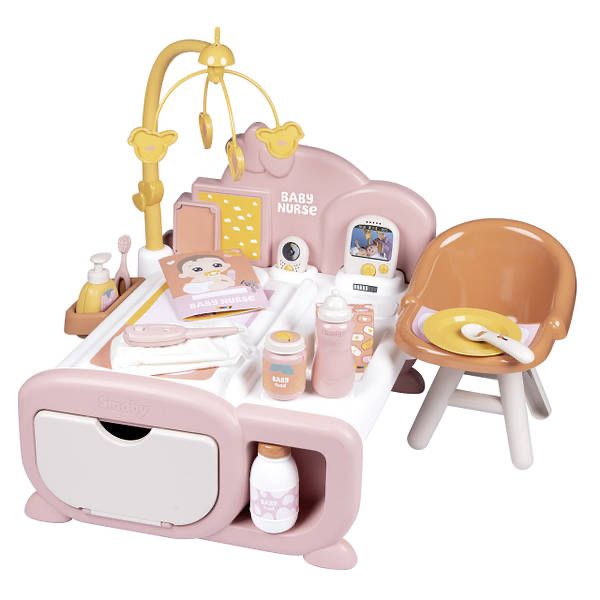 Ігровий центр Smoby “Бебі Ньорс. Терракотова пудра. Дитяча кімната”