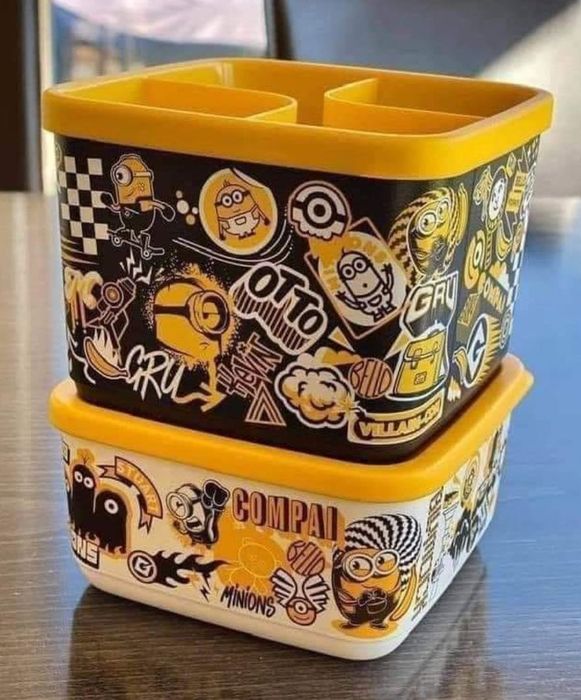 Conjunto Minions Tupperware