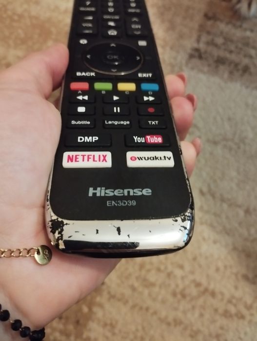 Oryginalny pilot do tv Hisense używany