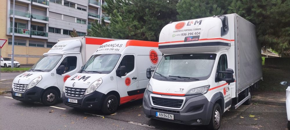 Mudanças e transportes em Portugal e Europa. Orçamento imediato!!