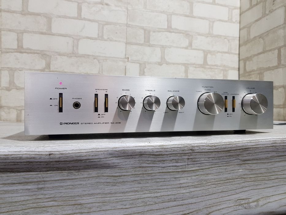 Hi‑Fi Стерео підсилювач PIONEER SA-408, *2х30 Вт, б/у з Німеччини