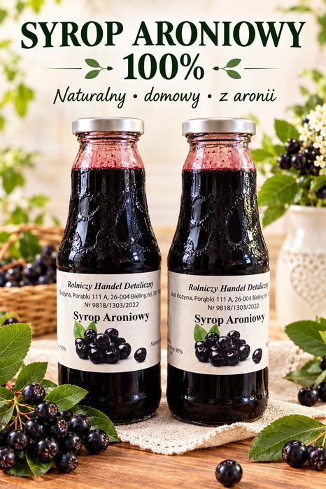 Syrop Aroniowy Aroniowy