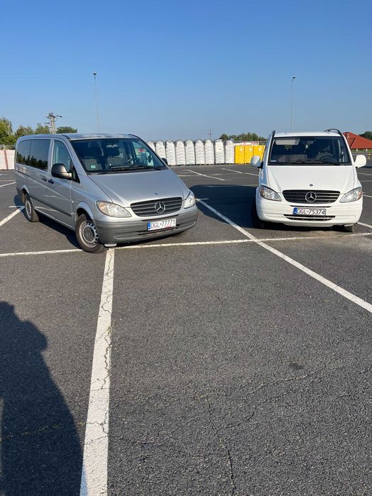 Wynajem Busa 9 osób Mercedes Vito Long