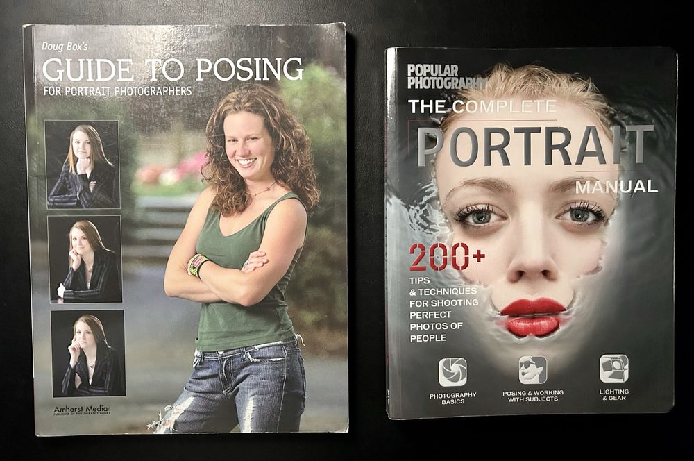 Livros técnicos de fotografia - Retrato e Poses
