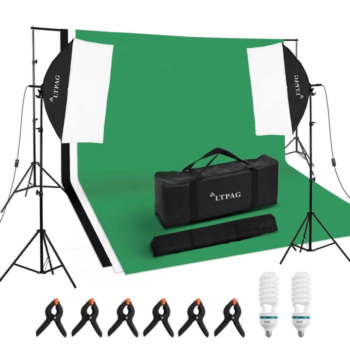 Kit de estúdio fotográfico