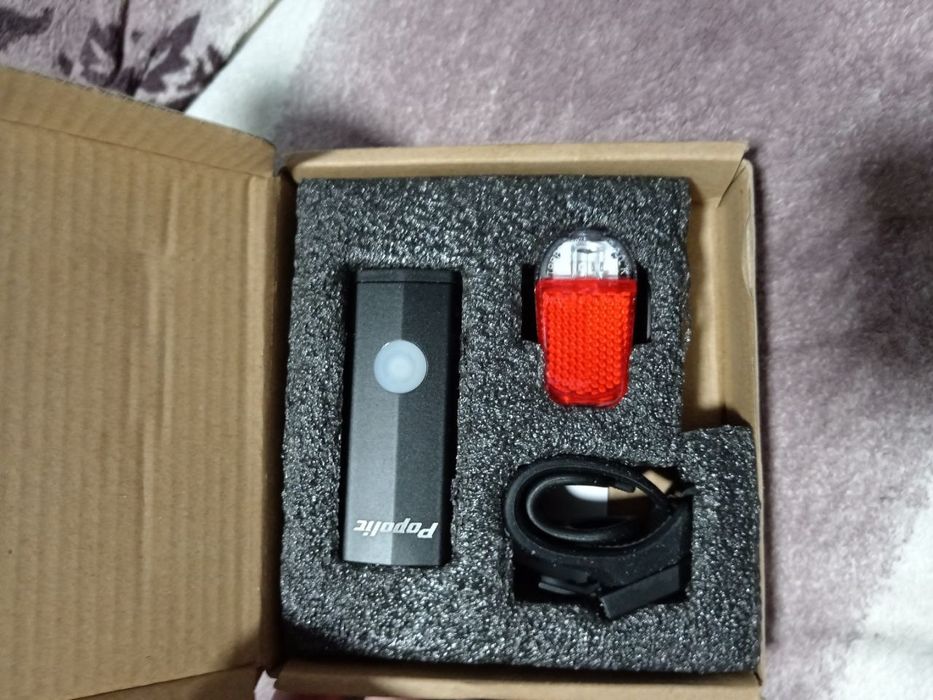 комплект велосипедных фонарей Popolic.