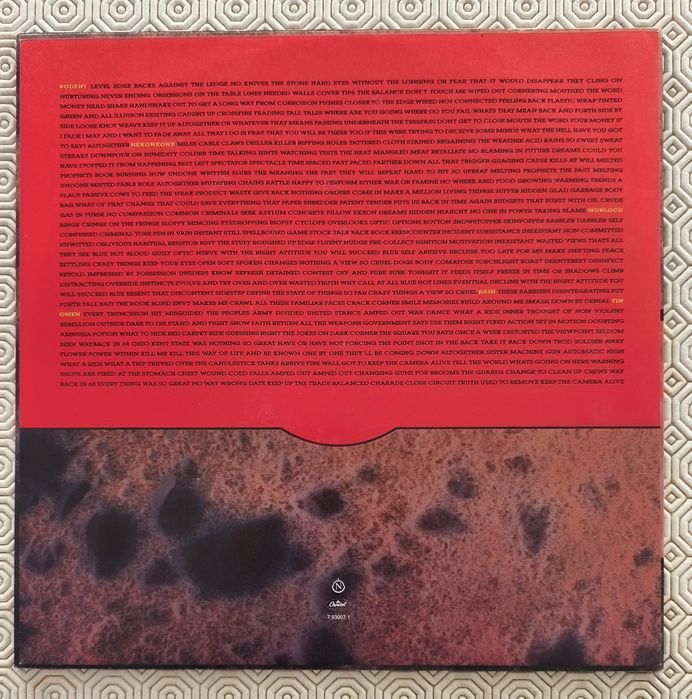 Skinny Puppy - Rabies LP