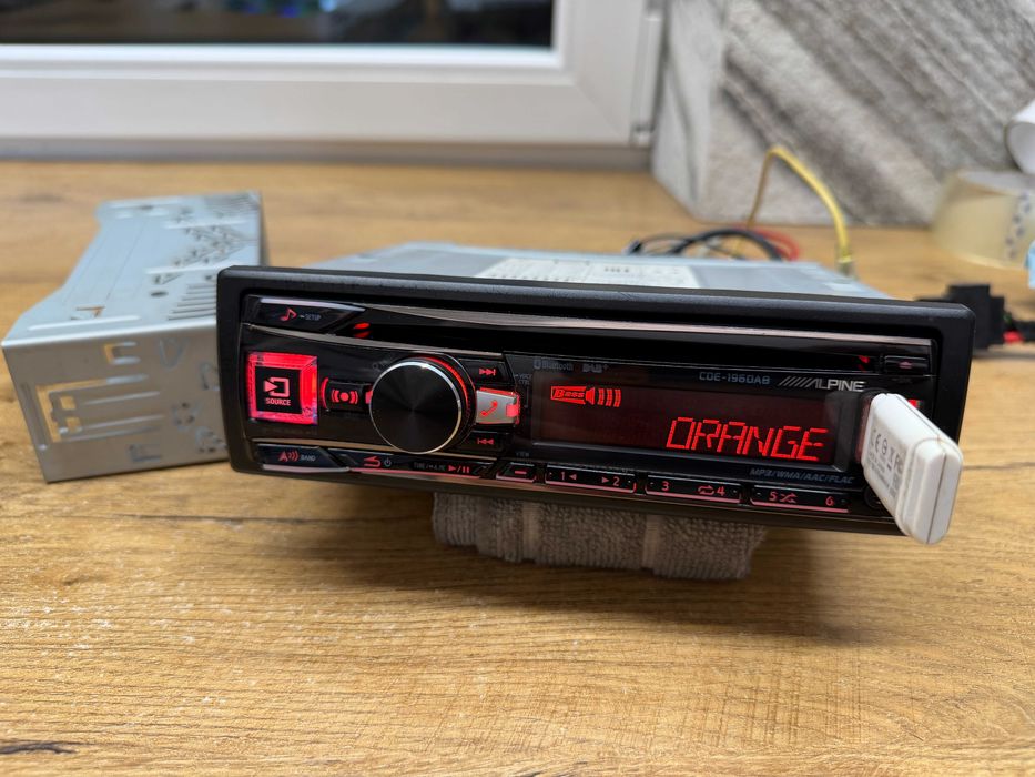 radioodtwarzacz samochodowy alpine cde-196dab