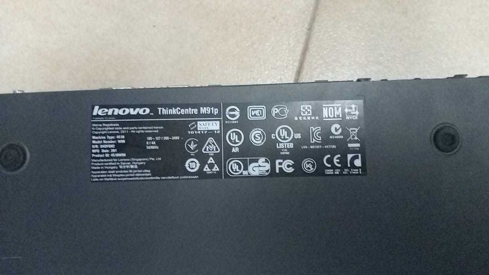 Lenovo M93P i5- 3.2GHz | 4 GB Ram | 500 HDD | Leitor