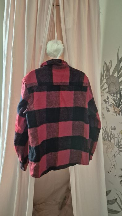 Gruba koszula katana flanelowa krata chłopięca Zara, rozm. 122