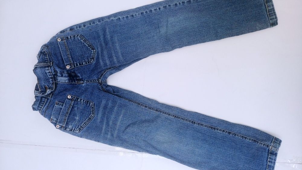 ZESTAW UBRAŃ rozm 128 sukienki spodnie jeansy bermudy RESERVED H&M