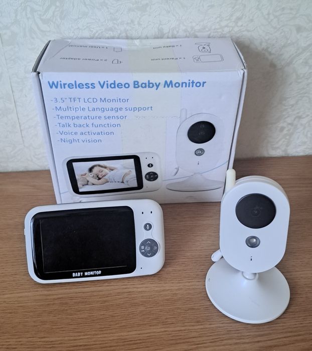 Відеоняня бездротова Wireless Video Baby Monitor 3.5", нічне бачення,
