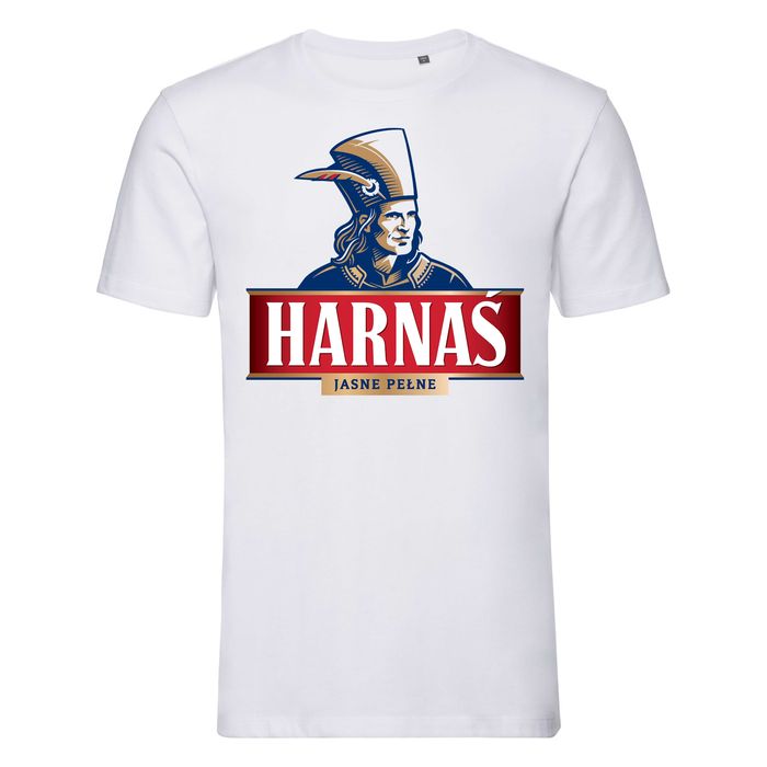Koszulka Harnaś Premium XXL | 100% bawełna | Streetwear Unisex | Nowa
