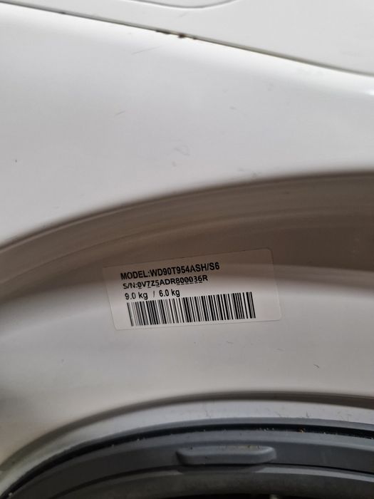 Pralko-suszarka Samsung AddWash WD90T954ASH