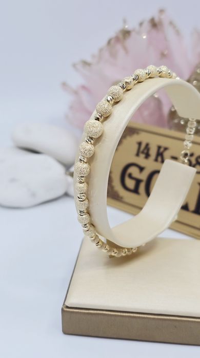 Złota bransoletka próba 585 14k