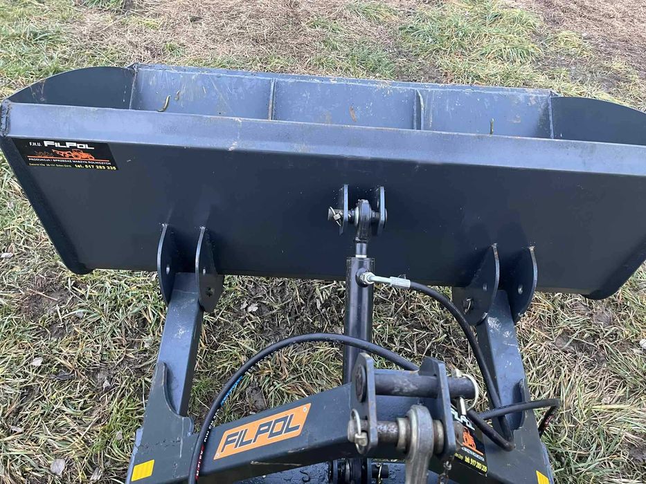 Łyżka z Kiprem HYDRAULICZNYM na tył ciągnika Łycha do ziemi szufla