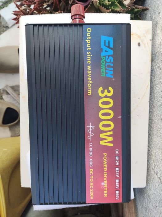 Inversor onda pura 3000Wts 12v
