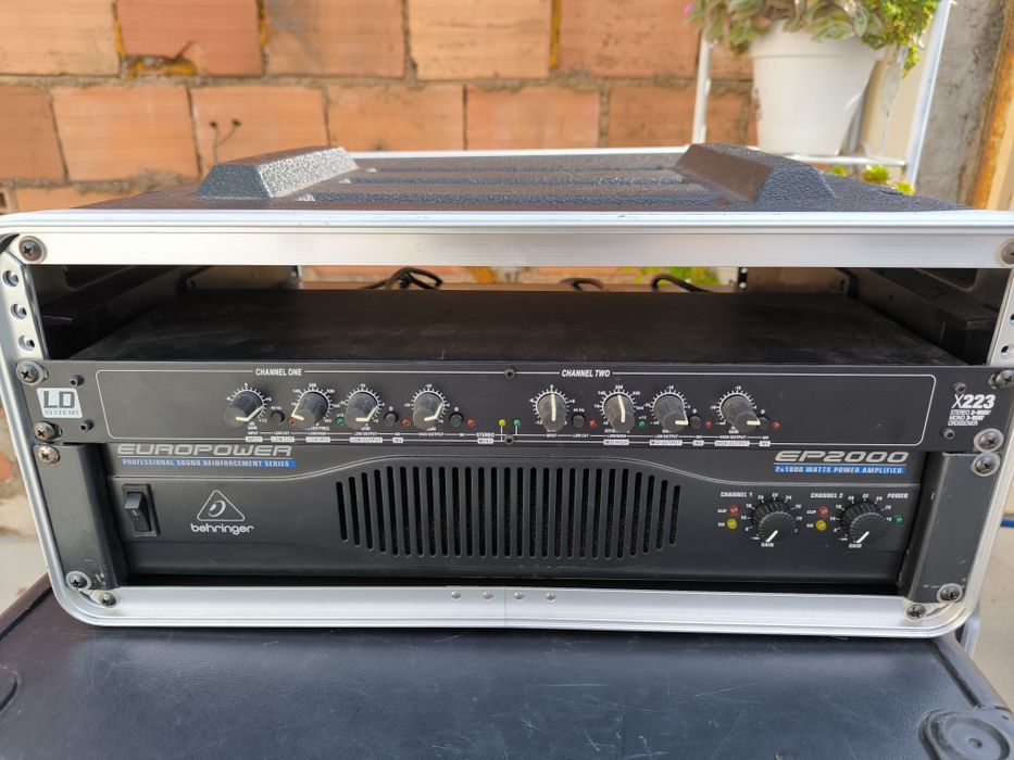 Sistema de som completo– BEHRINGER / LD SYSTEMS / DENVER