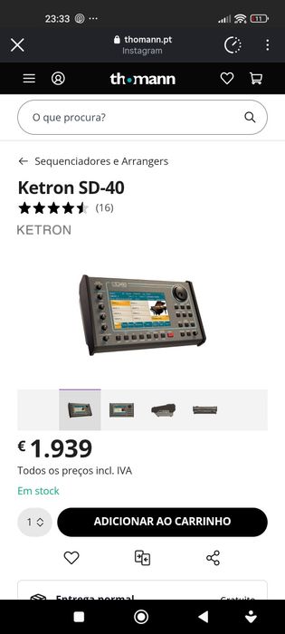 Ketron módulo SD - 40
