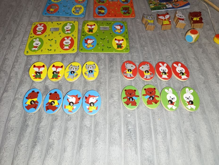 4 gry Ludowood, gra rodzinna, Djeco