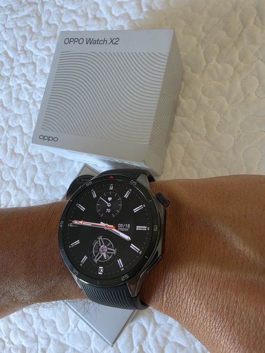 OPPO Watch X2 Black - Lindíssimo!