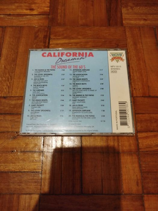 CD California Dreamin - The Sound of the 60's