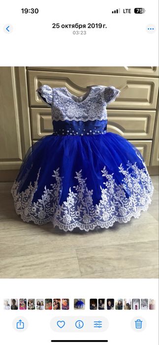 Гарна сукня на дівчинку прокат