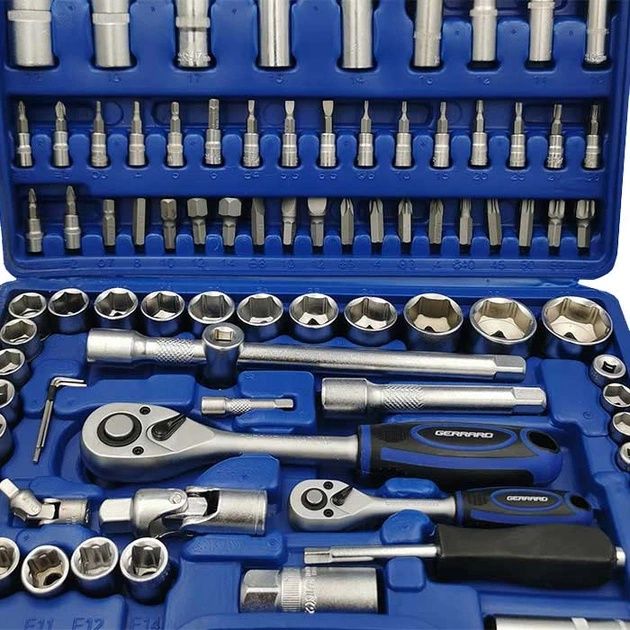 Набір інструментів GERRARD 70218 1/4" і 1/2" на 108 предметів Новий!