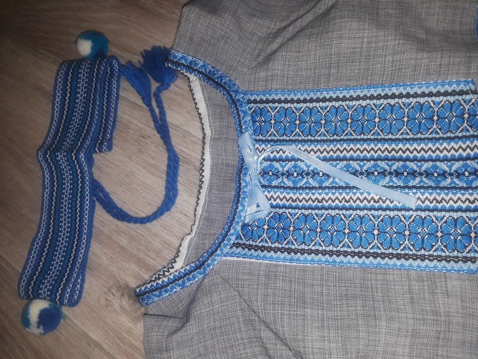 Сукня-вишиванка на дівчинку 1рік.