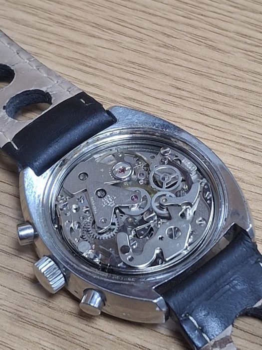 Relogio Tissot Cronografico Seaster Navigater  Suíço - 1970's Trabalha