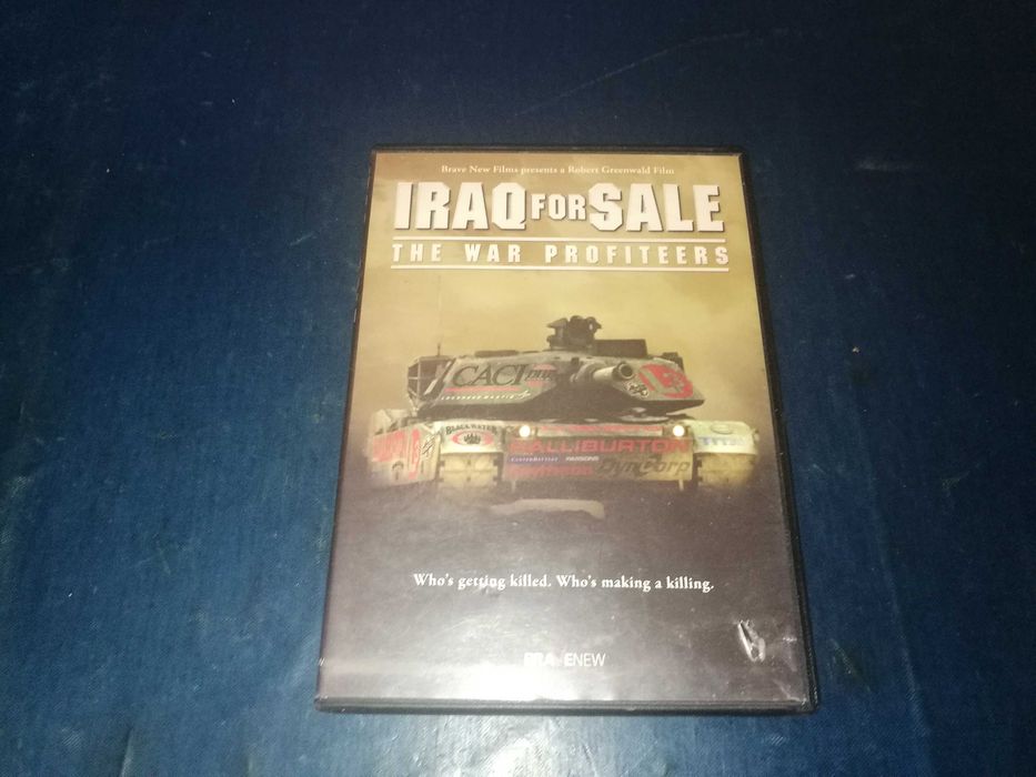 IRAQ FOR SALE - THE WAR PROFITEERS DVD (documentary - English audio)