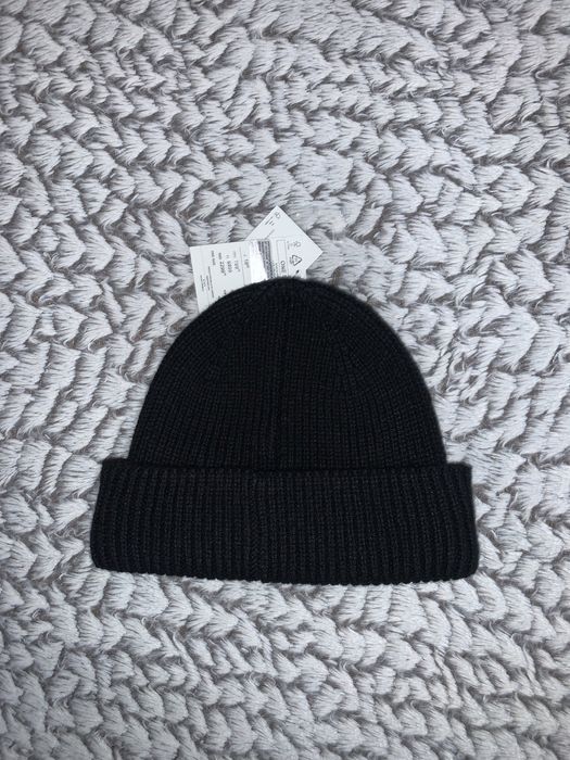 Шапка біні чорна чоловіча вовняна Reserved