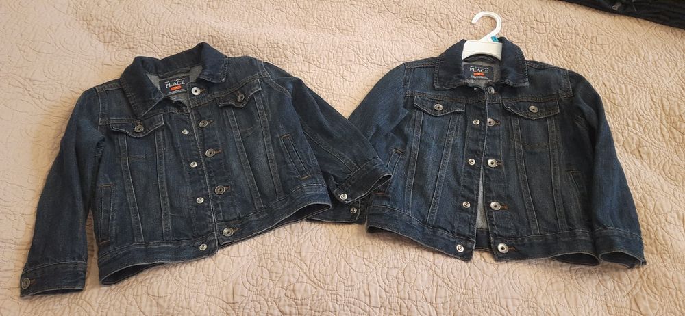 Джинсові куртки для двійні