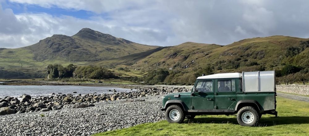 Canópia Ifor Williams para Land Rover Defender 90 ou 110