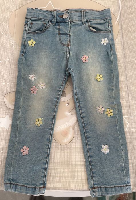 Camisola Zippy + Calças Flores Fagottino (12-18M)