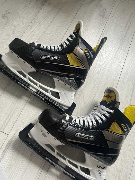 Łyżwy hokejowe Bauer Supreme S37 – rozmiar 11D – stan jak nowe!
