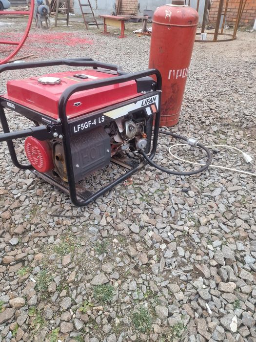 Генератор Lifan 5,5 квт, Газ-бензин.